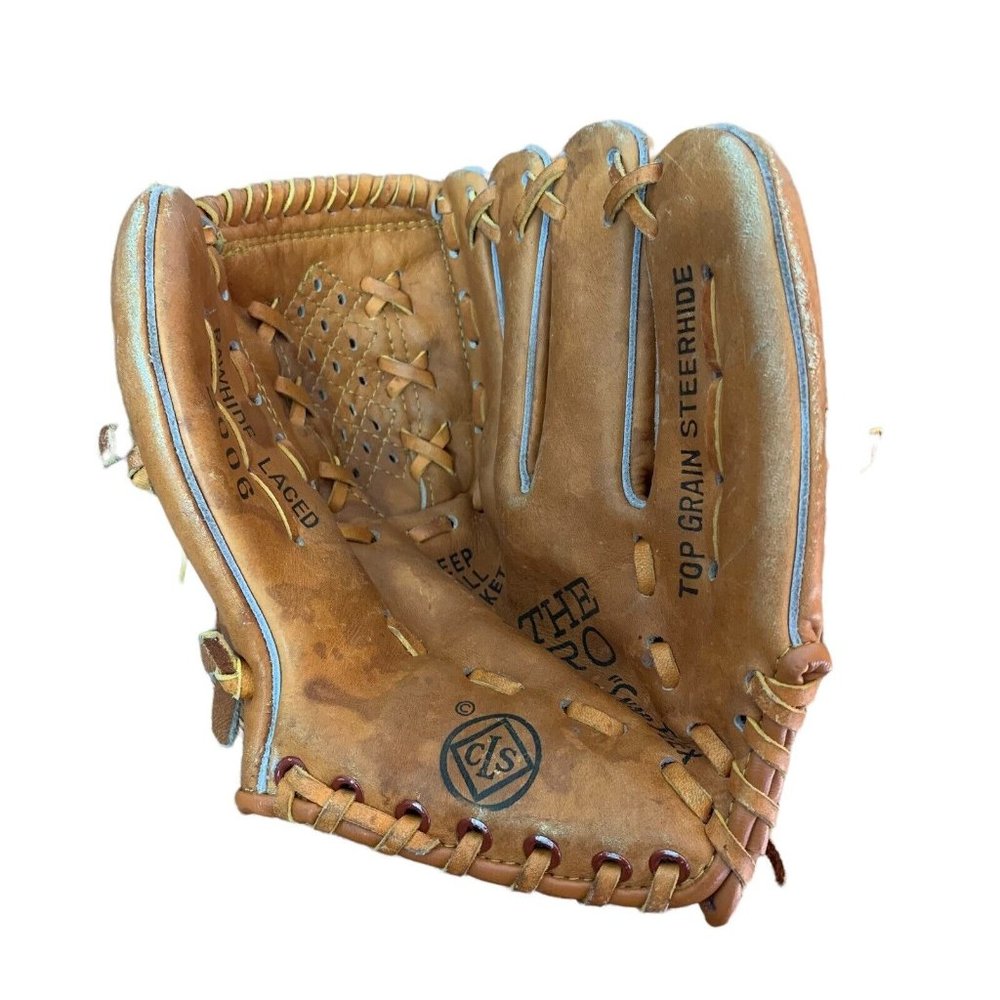 Vintage Continental Leisure Sports THE PRO Baseball Glove Mitt RHT #2006 CLS